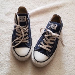 Navy Blue Converse